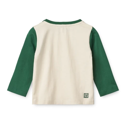 Bluzka Liewood z długim rękawem Apia Curiosity Sandy