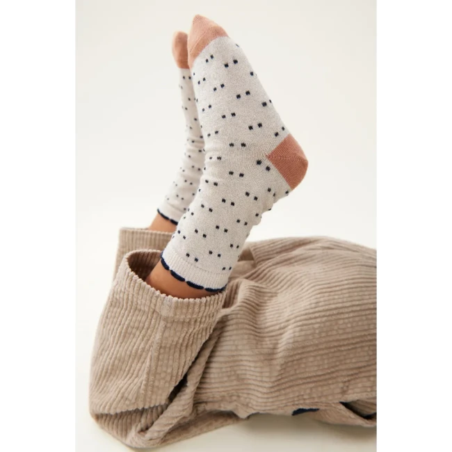 Liewood skarpetki Azenore 2-pack Bow tuscany double dots