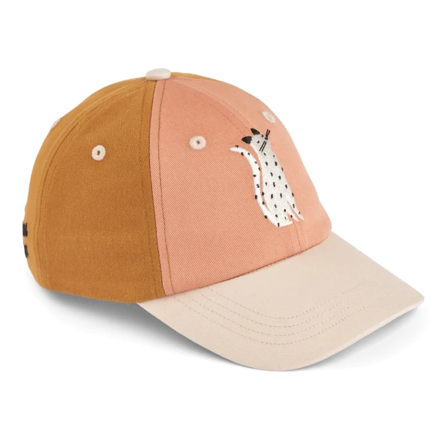 Liewood czapka z daszkiem Danny cap Cat tuscany rose