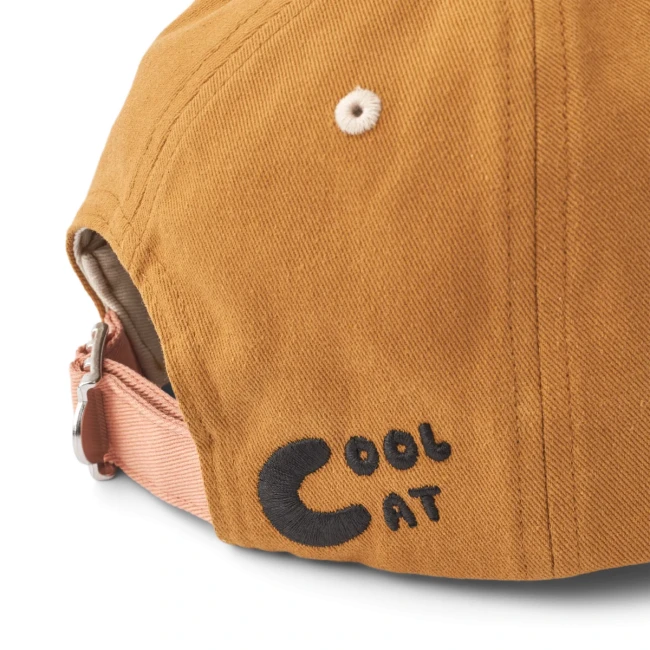 Czapka Liewood z daszkiem Danny cap Cat tuscany rose