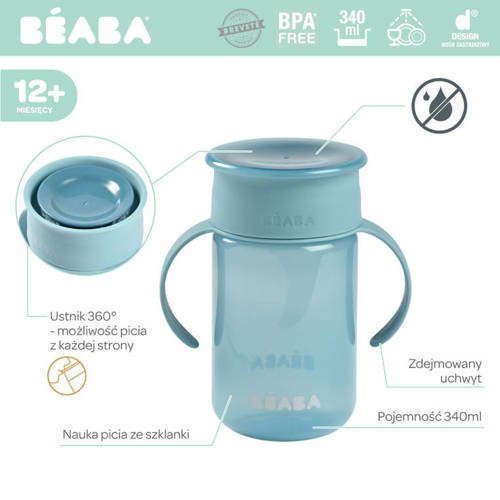 Beaba kubek treningowy 360 Blue 9337