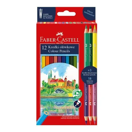 Kredki ołówkowe Faber Castell Zamek 12 szt.