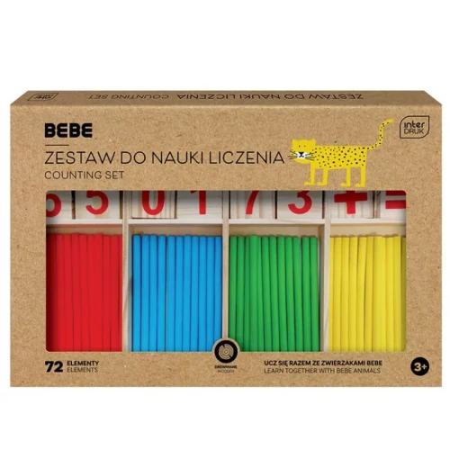 Inter druk Bebe zestaw do nauki liczenia
