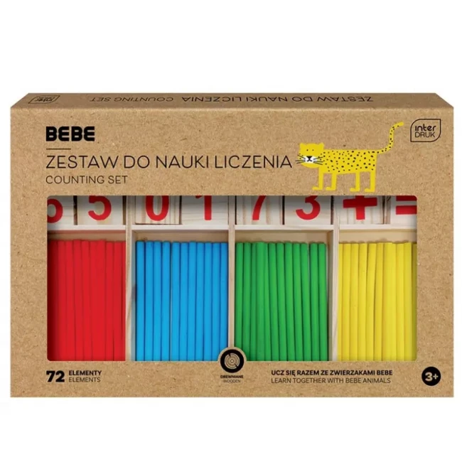 Inter druk Bebe zestaw do nauki liczenia