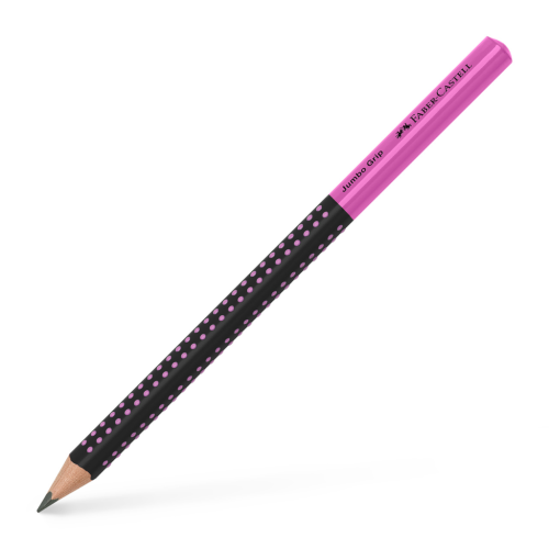 Faber Castell ołówek jumbo two tone pink black