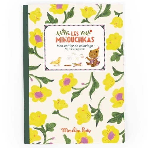 Moulin Roty kolorowanka LES MINOUCHKAS