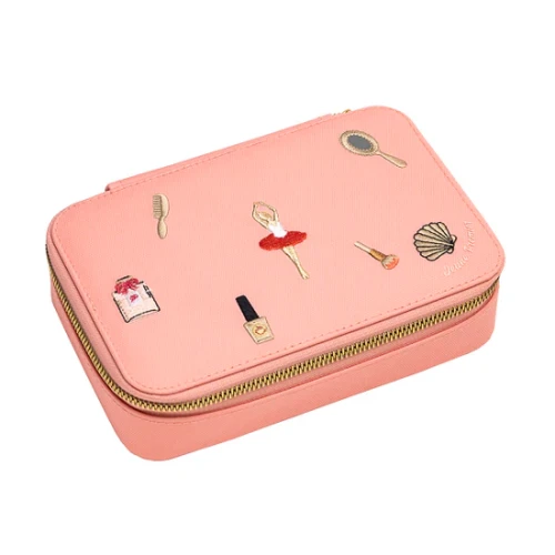 Piórnik Jeune Premier Pencil Box pink Filled Jewellery box pink Pf024213