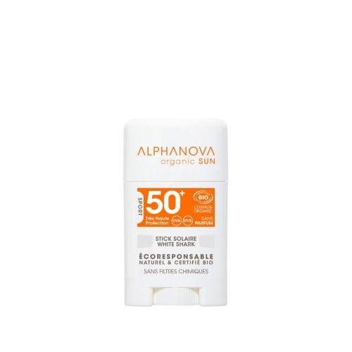 Alphanova Sun Krem z filtrem w sztyfcie SPF50+ White shark