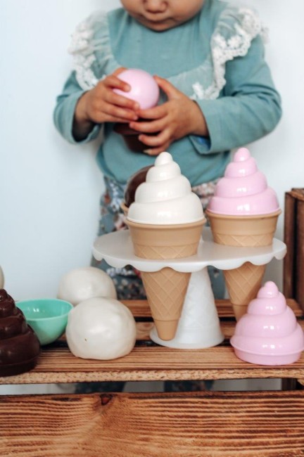 Zestaw deserowy z lodami i kolorowanką - Dantoy Thorbjorn