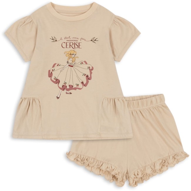 Konges Slojd zestaw Famo Frill Smoke Gray