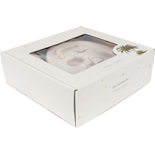 Zestaw urodzinowy Konges Slojd dino