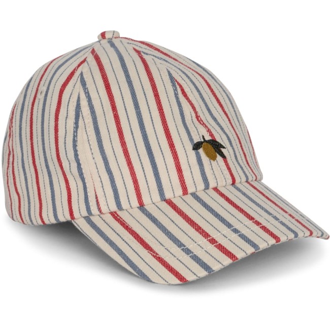 Konges Slojd czapka z daszkiem Marlon cap Antique stripe