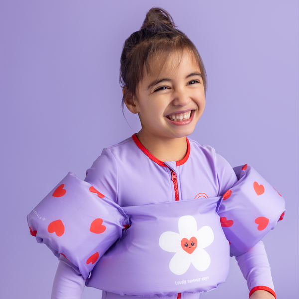 The Swim Essentials Puddle Lila hearts Jumper dla dzieci 2-6 lat