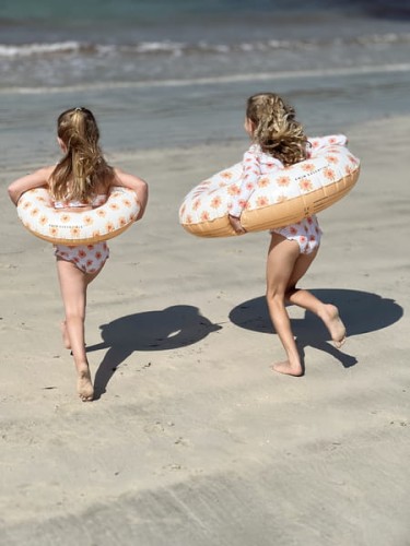 The Swim Essentials Koło do pływania 90 cm Flower Hearts 2023SE933-3912