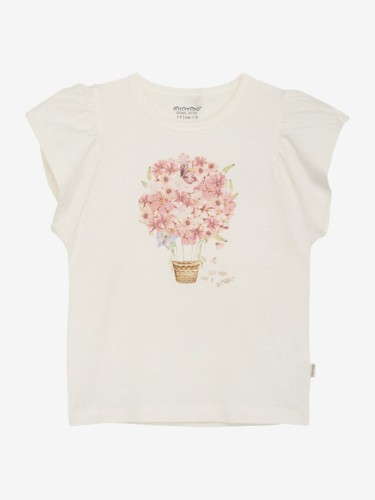 T-shirt Minymo pristine SS24 123481 1606