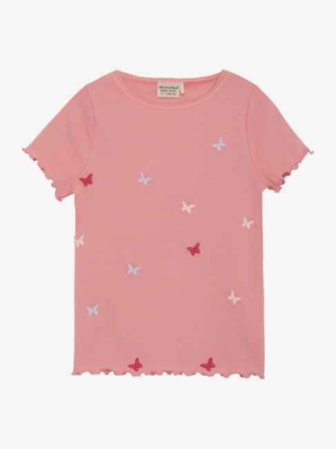 Minymo t-shirt SS strawberry ice 123480 6172