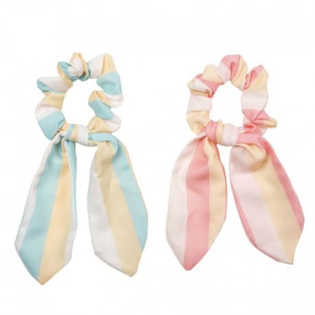 Rockahula Kids gumki scrunchie 2 szt. Bonbon Scarf Tie