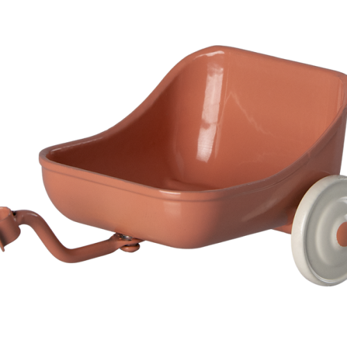 Maileg przyczepka do rowerka Tricycle hanger Mouse Coral