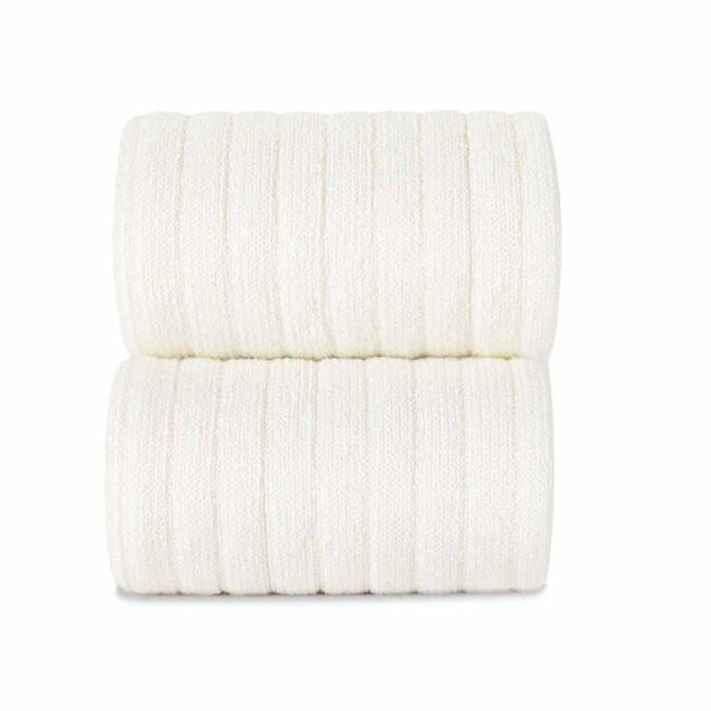 Condor podkolanówki ribbed cream no 202