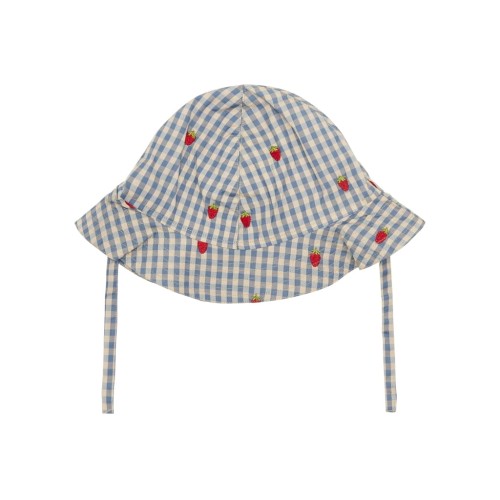 Floss kapelusz Polly Berry Blue Gingham