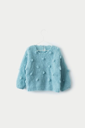 Booboo sweter chmurka turkus