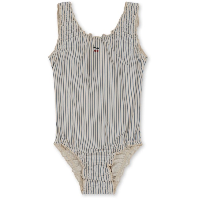 Konges Slojd strój kąpielowy Collette swimsuit Blue stripe
