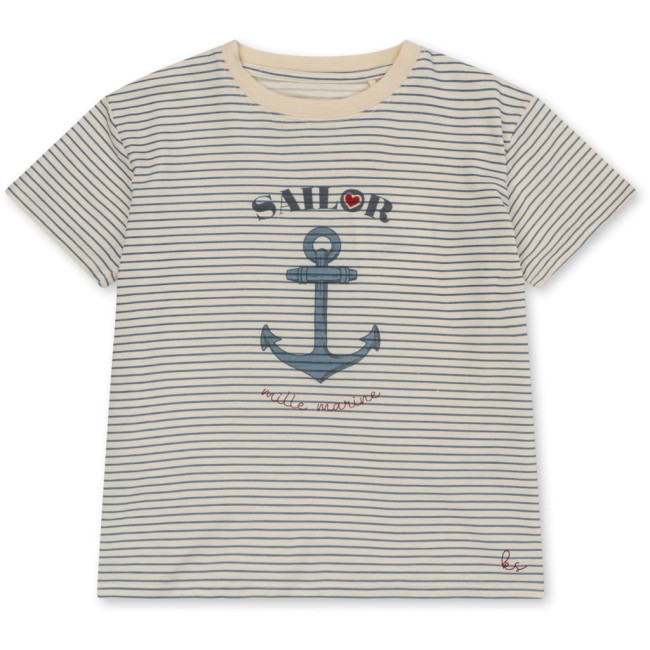 Konges Slojd koszulka Famo Tee Stripe Blue