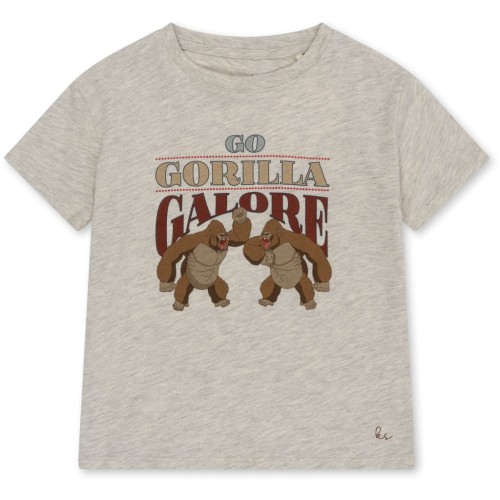 Konges Slojd koszulka Famo Tee Off white melange