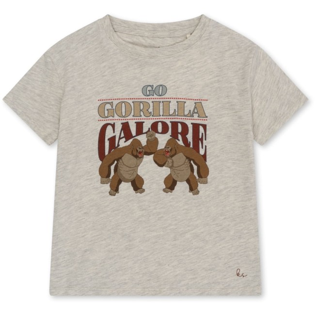 Konges Slojd koszulka Famo Tee Off white melange