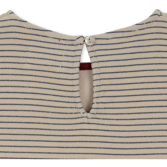 Bluzka Konges Slojd Itty Frill Tee Stripe Blue