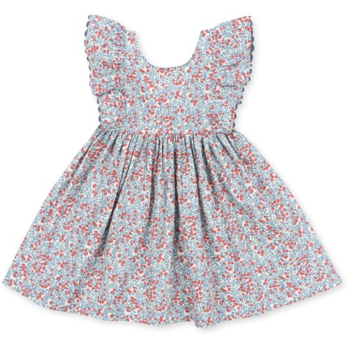 Konges Slojd sukienka Verbena dress Bibi blue