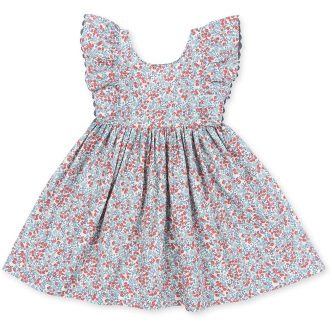 Konges Slojd sukienka Verbena dress Bibi blue