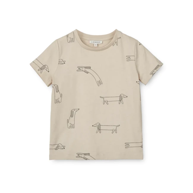 Liewood t-shirt Apia dog