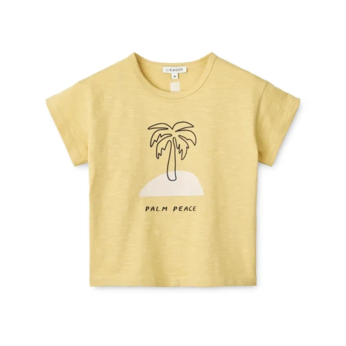 Liewood t-shirt Dodomo Palm peace