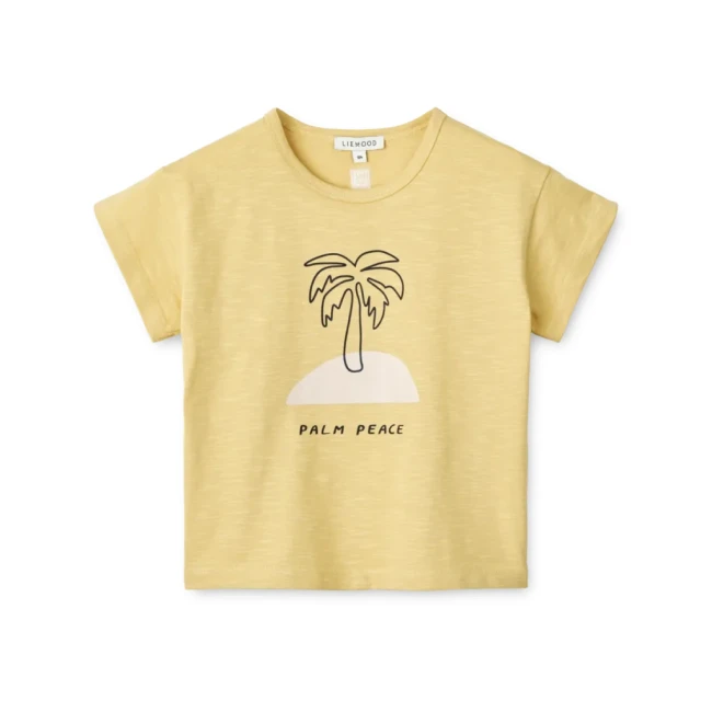 Liewood t-shirt Dodomo Palm peace