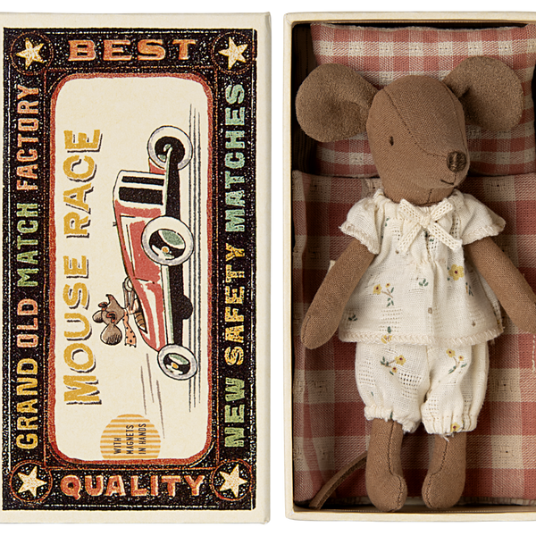 Maileg Big sister mouse in matchbox
