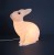 Egmont Toys Lampka nocna Królik biały LED R-238
