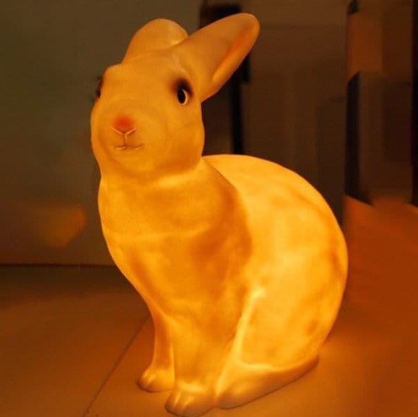 Egmont Toys Lampka nocna Królik biały LED R-238