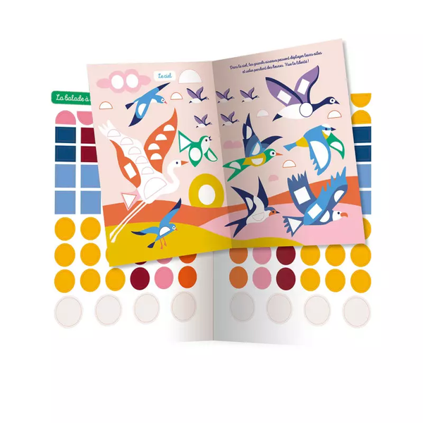 Naklejki Auzou Kształty zeszyt 30996 3516