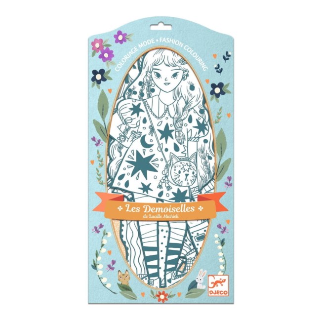 Djeco Kolorowanki elegantki Angele