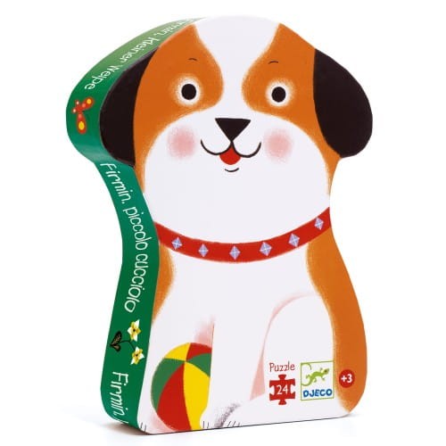 Djeco puzzle tekturowe Szczeniaczek