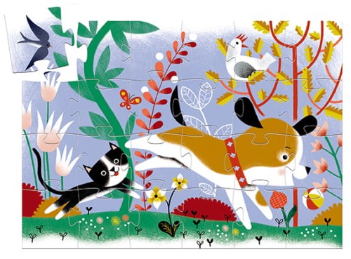 Puzzle tekturowe Djeco Szczeniaczek