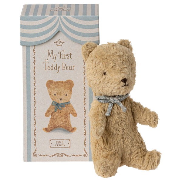Maileg przytulanka My first Teddy sand