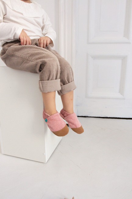 Kapcie dziecięce Titot Cuddly pink