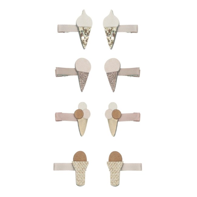 Mimi Lula zestaw spinek do włosów Ice cream mini clips