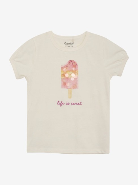 Minymo t-shirt SS Pristine