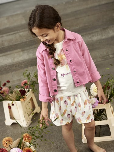 T-shirt Minymo lody SS Pristine