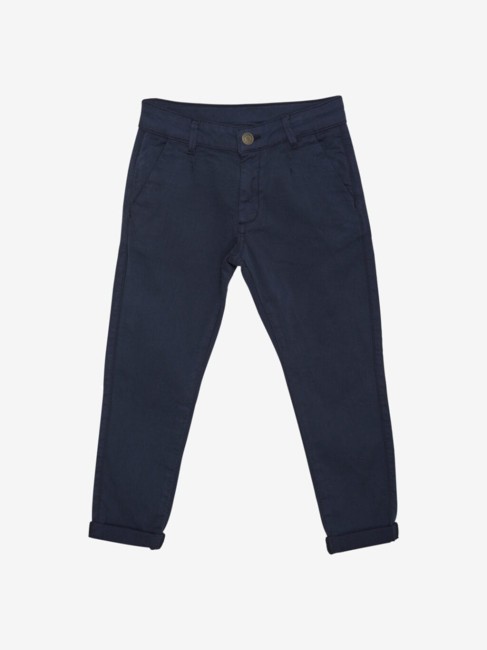 Minymo spodnie Pants twill blue nights