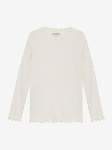 Huttelihut bluzka basic rib eggnog