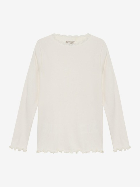 Huttelihut bluzka basic rib eggnog